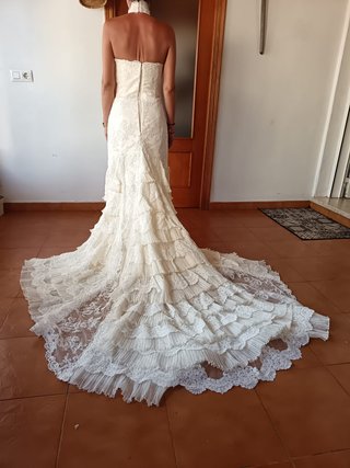 Vestido de Novia Encaje Blanco