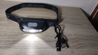 Linterna LED Frontal USB Recargable