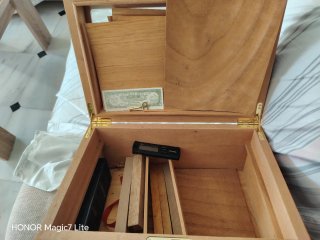 Humidor de puros de madera