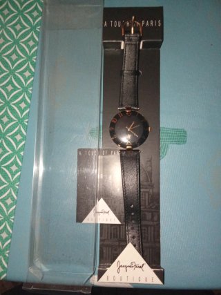 Reloj Jacques Farel Negro