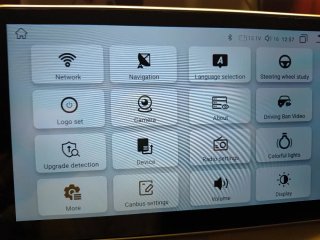 Pantalla Autoradio Android