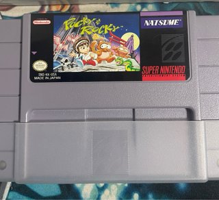 Pocky & Rocky SNES Natsume