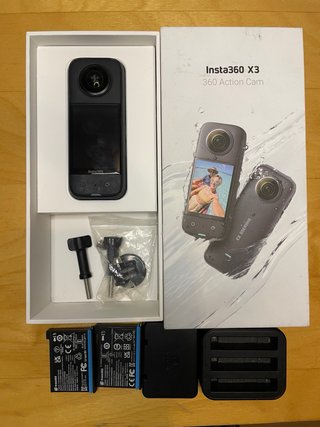 Insta360 X3 Cámara 360 Negra, gopro Maxygopro 9