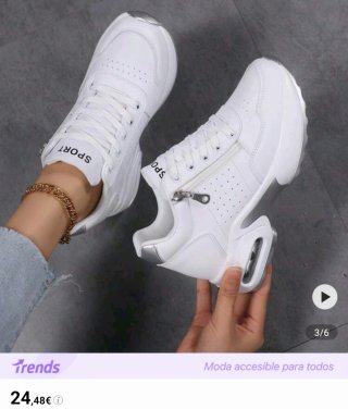 Zapatillas blancas (40). NUEVAS