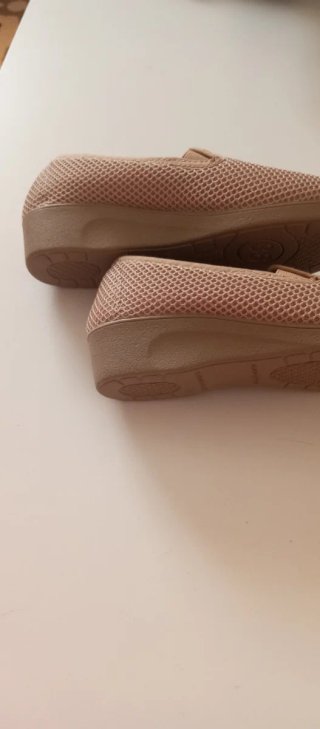 Zapatillas Malla Beige Tallas 35, 36, 41