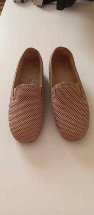 Zapatillas Malla Beige Tallas 35, 36, 41
