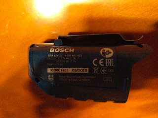 Adaptador Corriente Portátil Bosch GAA 12V-21