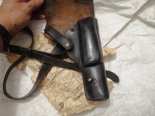 Funda de cuero para pistola