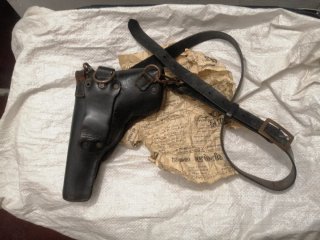 Funda de cuero para pistola