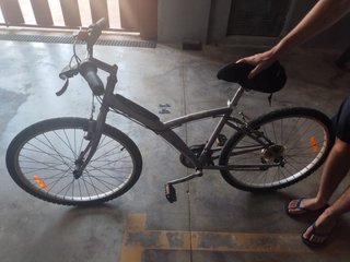 Bicicleta BTWIN Morada Talla 3