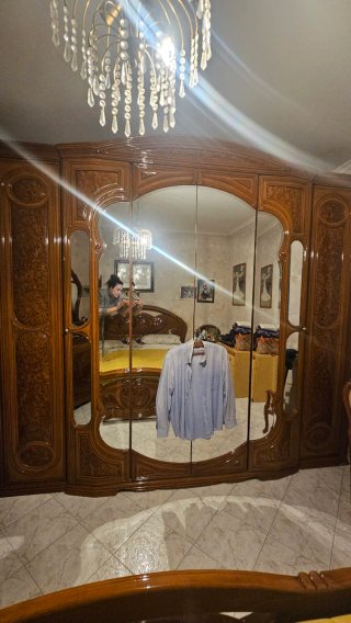 Camera da letto vintage
