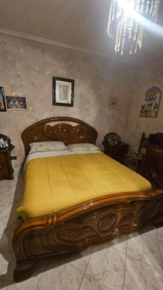 Camera da letto vintage