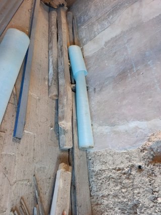 Vigas de madera rústicas