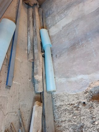 Vigas de madera rústicas