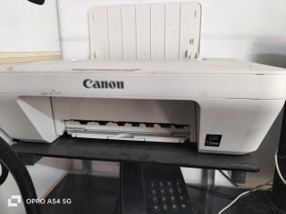 Impresora Canon + Teléfono Fijo negro