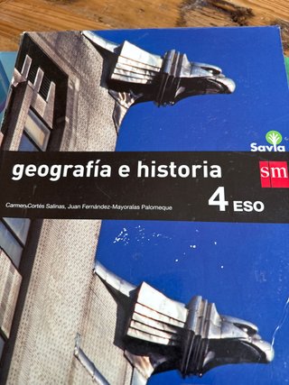 Geografía e Historia : 4o ESO Savia