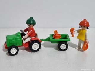 Playmobil 3594 Tractor con Remolque