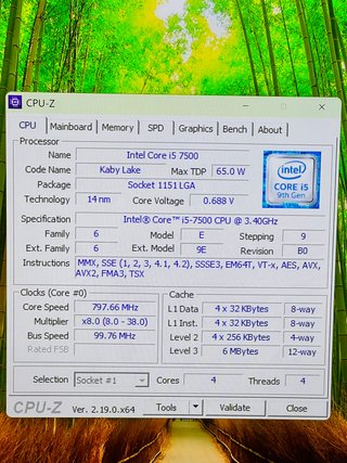 Ordenador Intel Core i5 7500 Windows 11 NOX