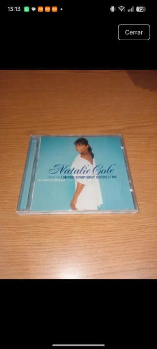 CD Natalie Cole The Magic of Christmas