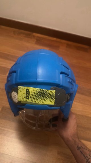 Casco Hockey Patines Sitka Talla M Azul