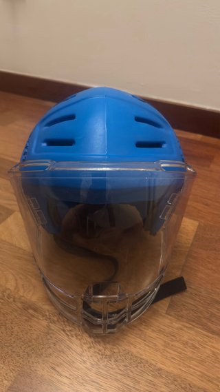 Casco Hockey Patines Sitka Talla M Azul