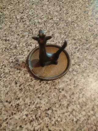 Porta anillos de jirafa