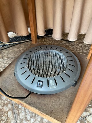 Mesa camilla con brasero