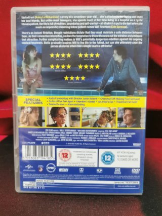 DVD Five Feet Apart - Romance y Drama