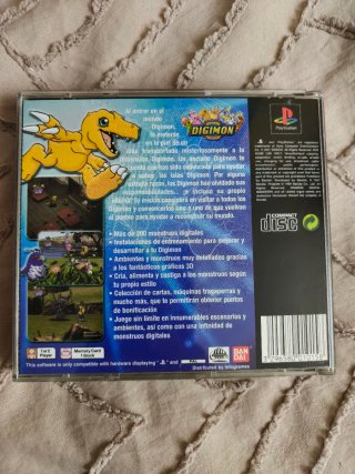 Digimon World PS1 PAL Spagna