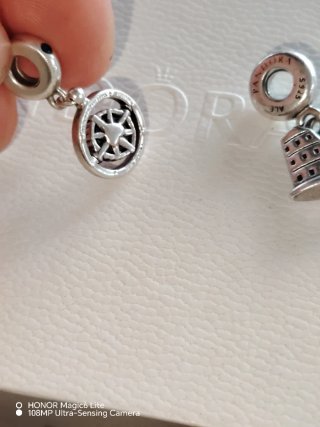 Charm Pandora Originale Argento Bussola