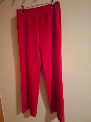 Pantalones Palazzo rojos