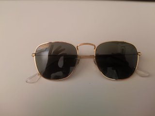 Occhiali da Sole Ray-Ban Oro Lenti Verdi