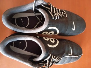 Zapatillas Nike Total 90 Negras y Blancas