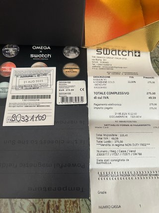 Omega Swatch MoonSwatch Nero