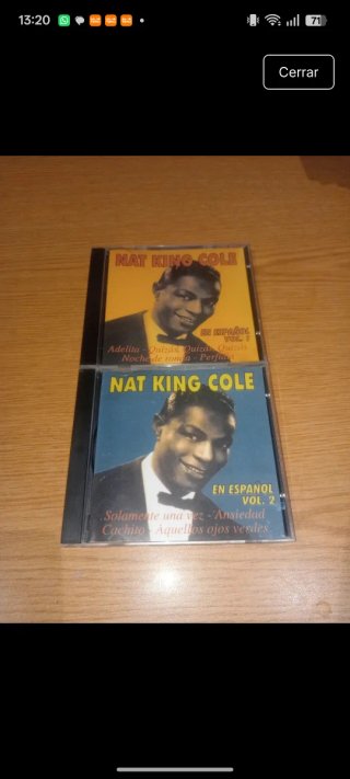 Nat King Cole En Español Vol. 1 y 2 CD