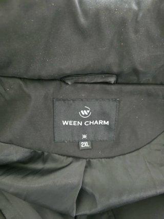 Chaqueta Invierno Negra Talla 2XL con Gorro