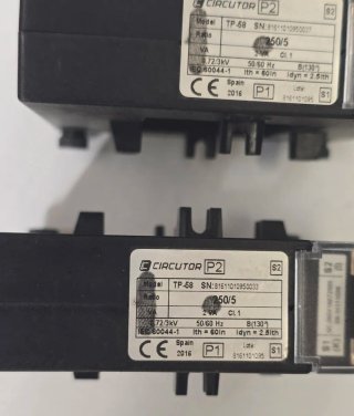 Transformadores  de corriente CIRCUTOR P2/TP58 X2