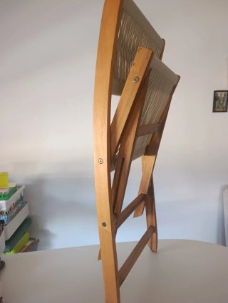 Sillas de madera Teka