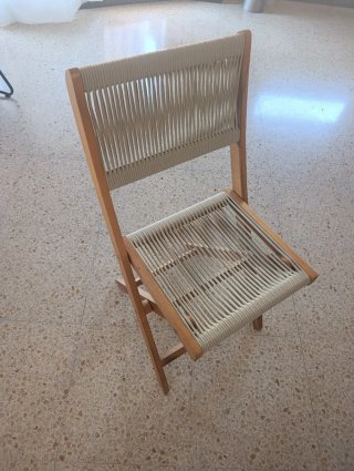 Sillas de madera Teka