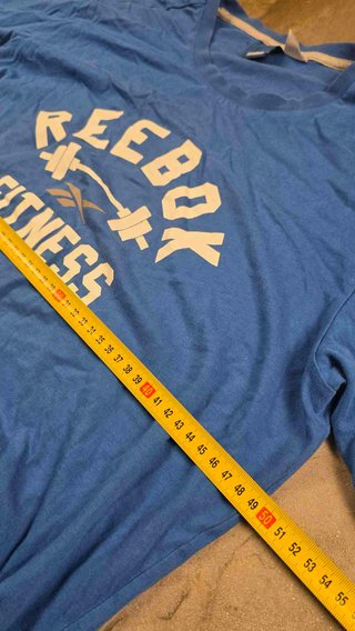 Reebok Blue Fitness T-Shirt - Size L