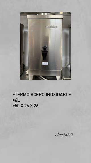 Termo Infrico Acero Inoxidable 6L