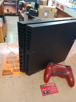 CONSOLA SONY PS4 FAT 500GB 13.50 MANDO CABLES