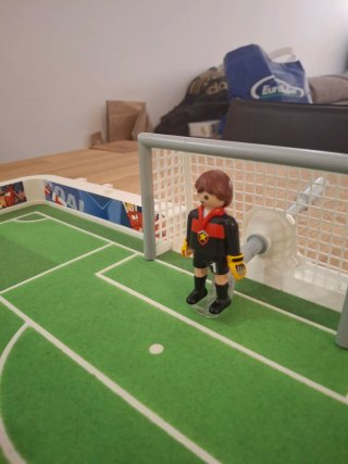 Campo de fútbol Playmobil