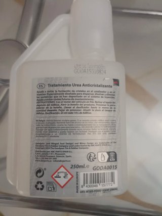 AdBlue + Anticristalizante Carlube 5L