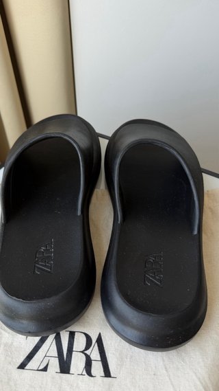 Sandalias Zara Negras Hombre