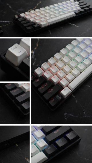 Teclado Mecánico RGB Compacto - PRECIO NEGOCIABLE