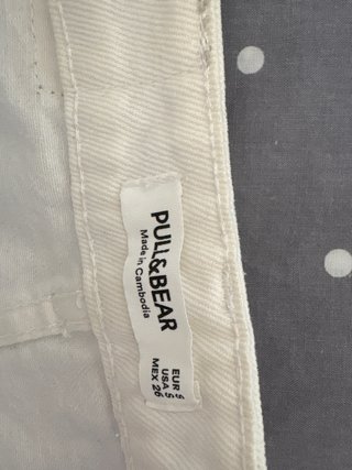 Falda Blanca Pull&Bear Talla S