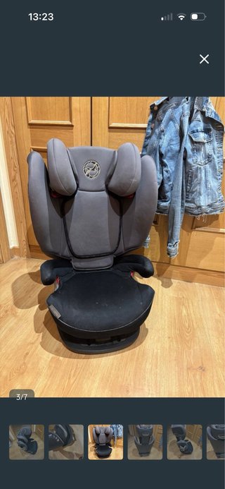 Silla coche Cybex gris Grupo 1-2-3