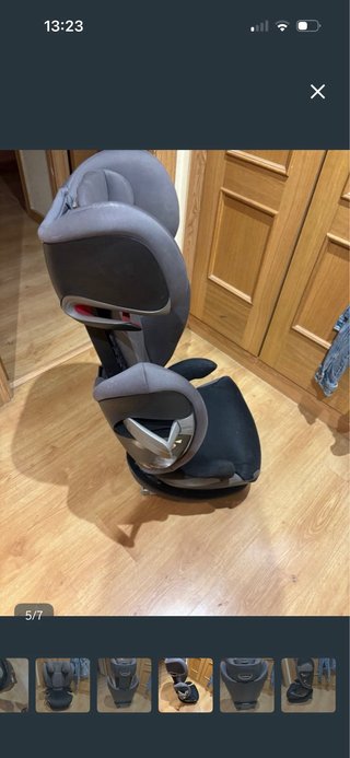 Silla coche Cybex gris Grupo 1-2-3