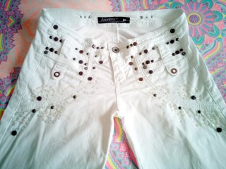 Pantalón Colombiano Blanco